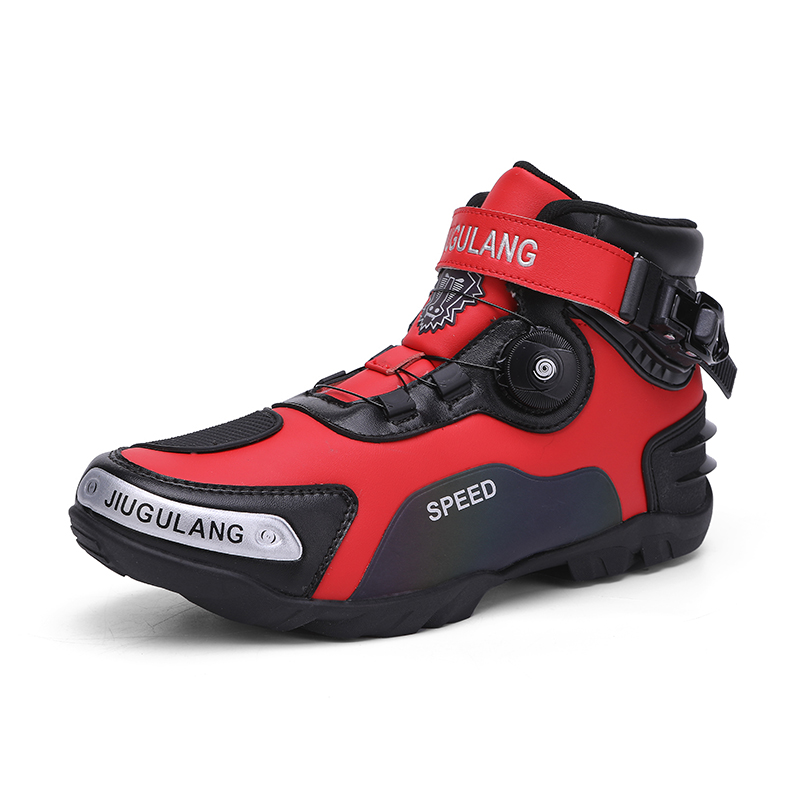 Mountain Biking Shoes - 남녀공용 오토바이 부츠, 나이트 야외 라이딩,