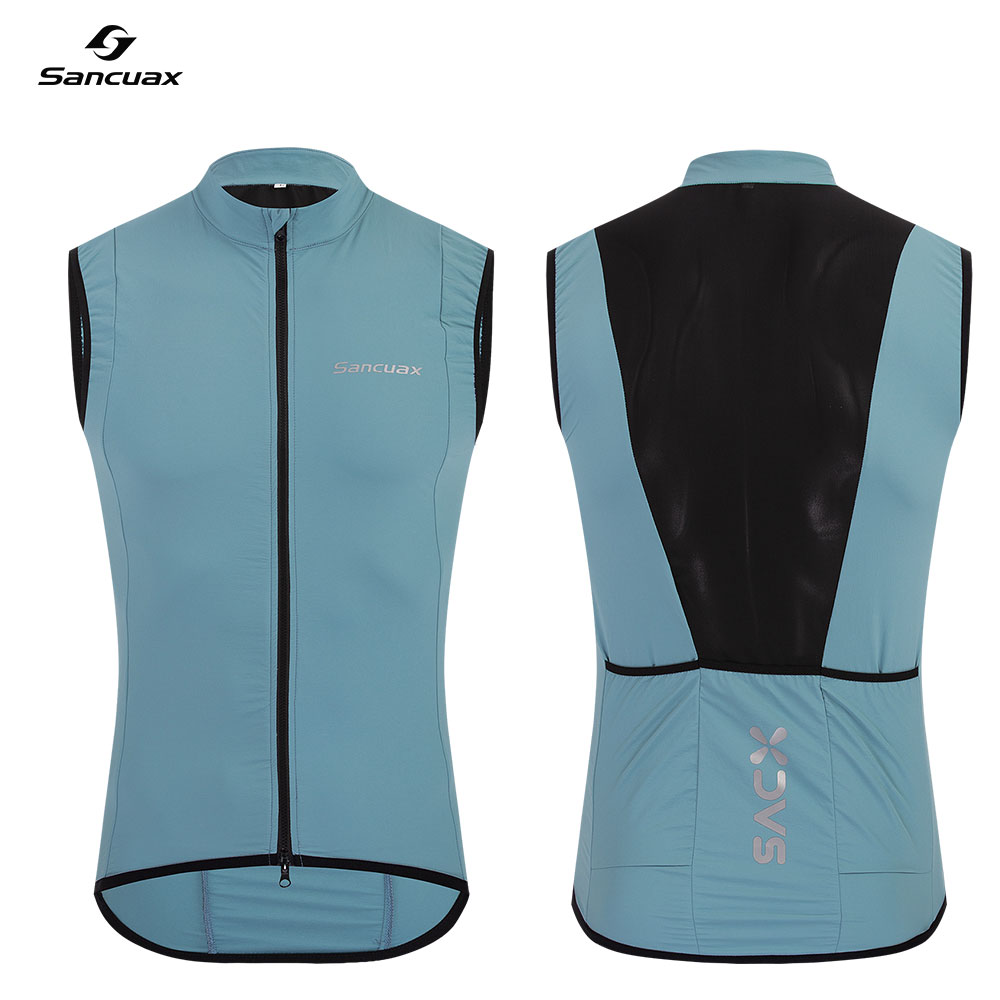 Mountain Biking Vest - SANCUAX 여름 사이클링 민소매 저지 방풍