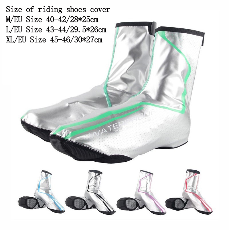 Mountain Biking Shoes - 남녀공용 방수 PU 산악자전거 신발 커버,