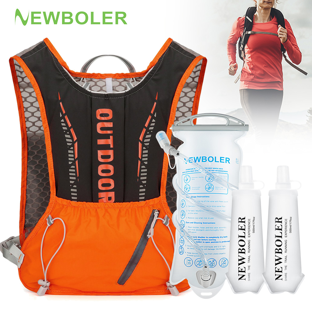Mountain Biking Vest - NEWBOLER 야외 스포츠 러닝 백 통기성