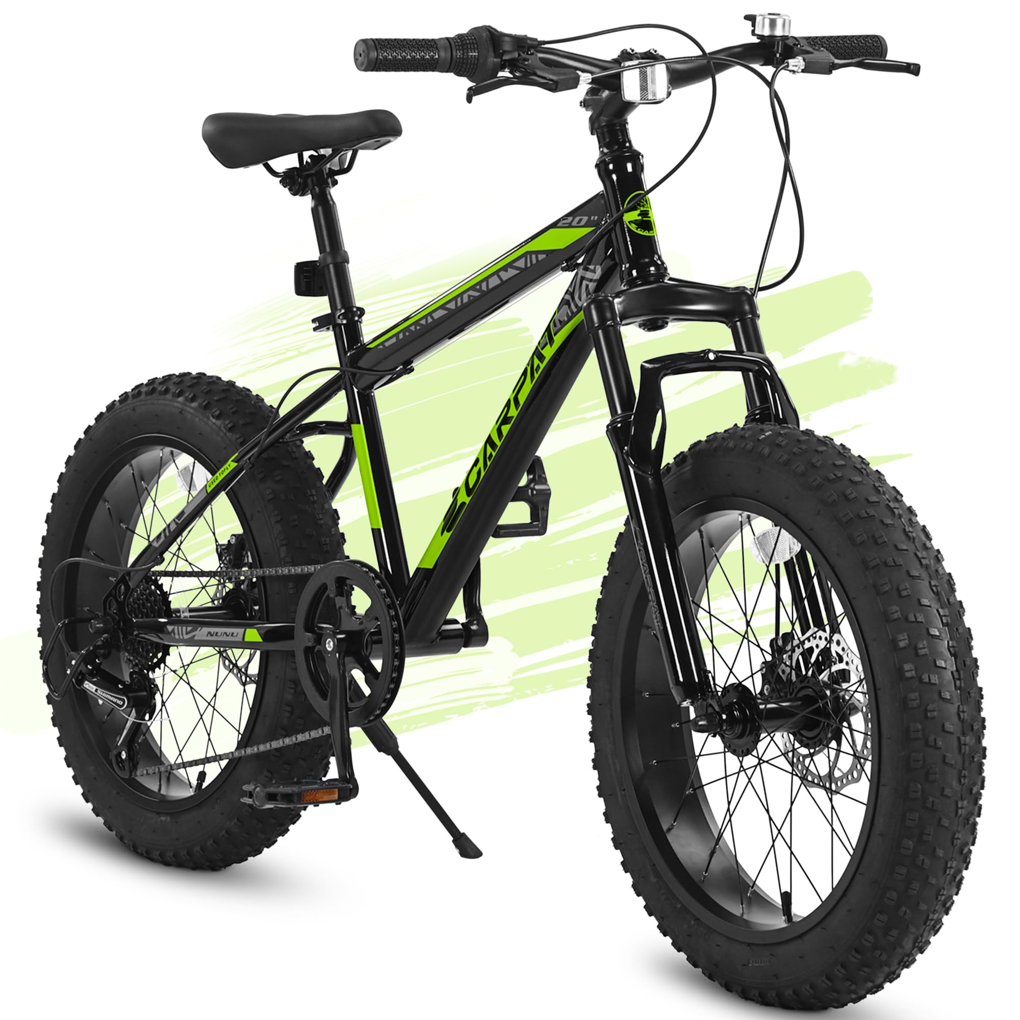 Mountain Biking For Kids - 20인치 어린이용 산악자전거 7단 변속 듀얼
