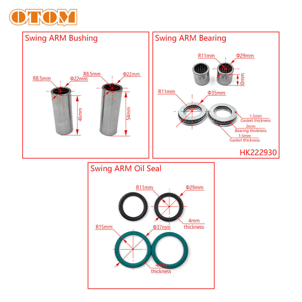 OTOM 혼다 CRF250R CRF450R 스러스트 니 - Fork Oil Seal 리뷰 및 가격