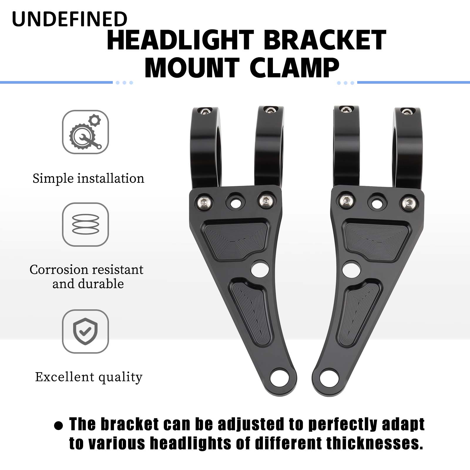 헤드라이트 브래킷 마운트 클램프 포크 튜브 라이트 거치 - Mountain Biking Shop 리뷰 및 가격
