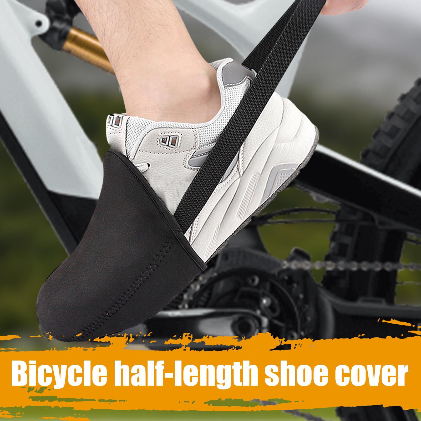 산악 자전거 신발 커버 하프 팜 토우 락 방풍 자전거  - Mountain Biking Shoes 리뷰 및 가격