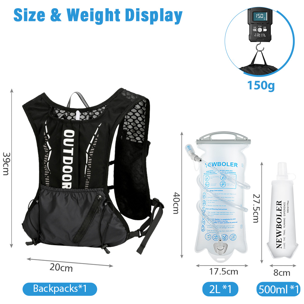 NEWBOLER 야외 스포츠 러닝 백 통기성 수분 공급 - Mountain Biking Vest 리뷰 및 가격