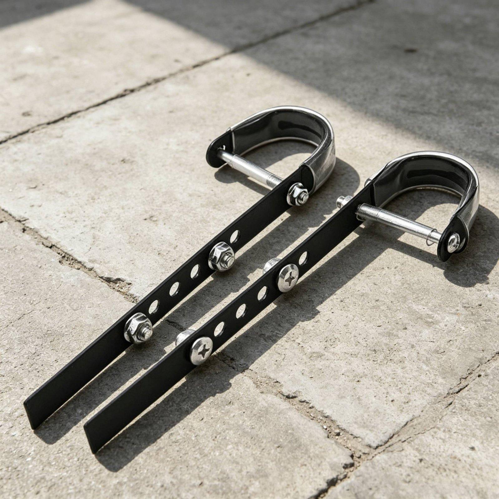 2개의 자전거 바구니 걸이, 다중 구멍 디자인, 조절  - Mountain Biking Shop 리뷰 및 가격