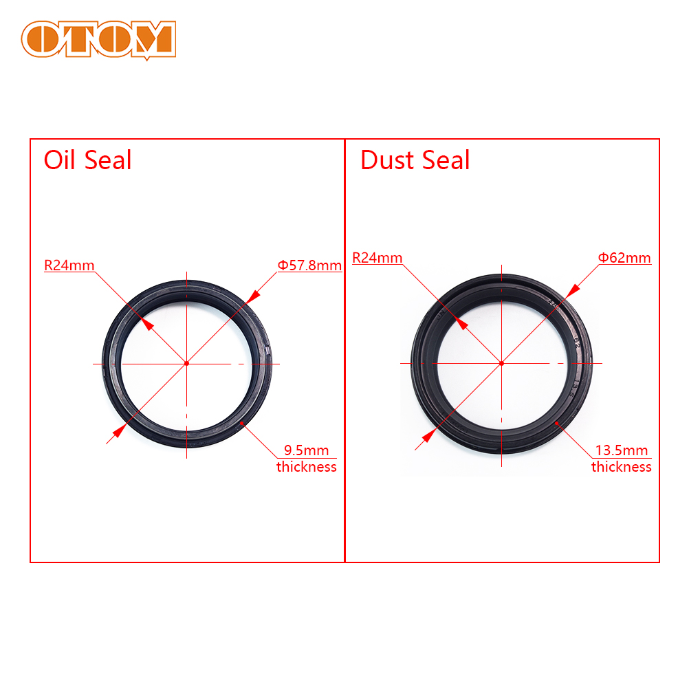 OTOM 오토바이 프론트 포크 댐퍼 오일 씰 먼지 밀봉 - Fork Oil Seal 리뷰 및 가격