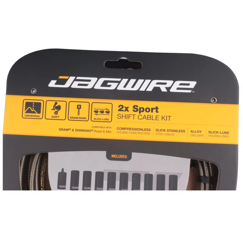 JAGWIRE 2x 스포츠 변속 케이블 MTB 산악 자 - Mountain Biking A Sport 리뷰 및 가격